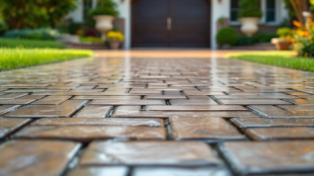 Professional pressure washing service in Hertfordshire - driveway transformation